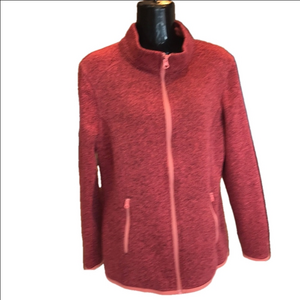 Stormpack Sunice Sweater Bonded Fleece Zip Up Jacket Women's Size S EUC